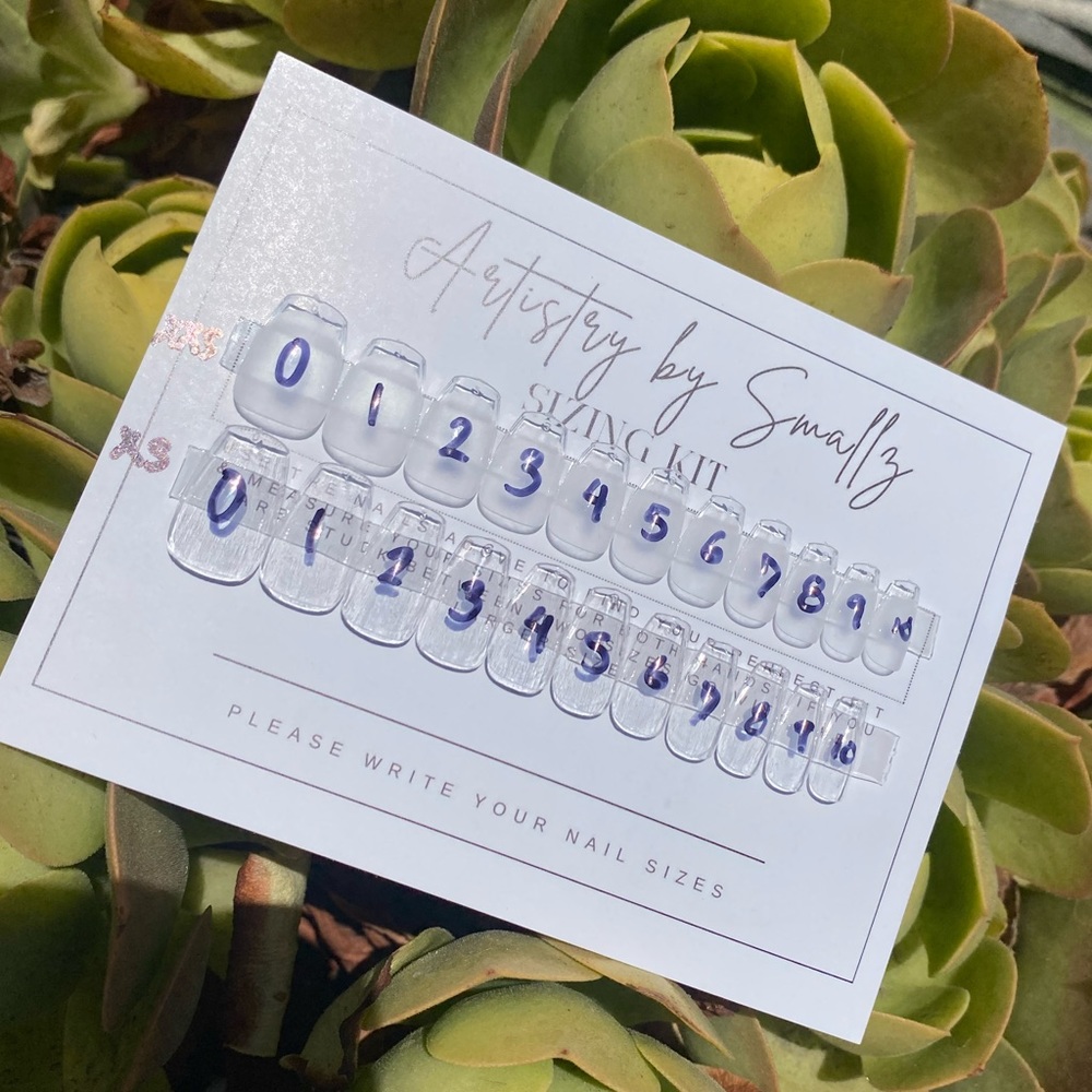 Nail sizing kit